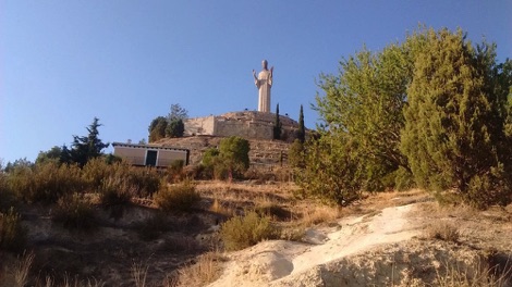 'Cristo del Otero' overlooking Palencia